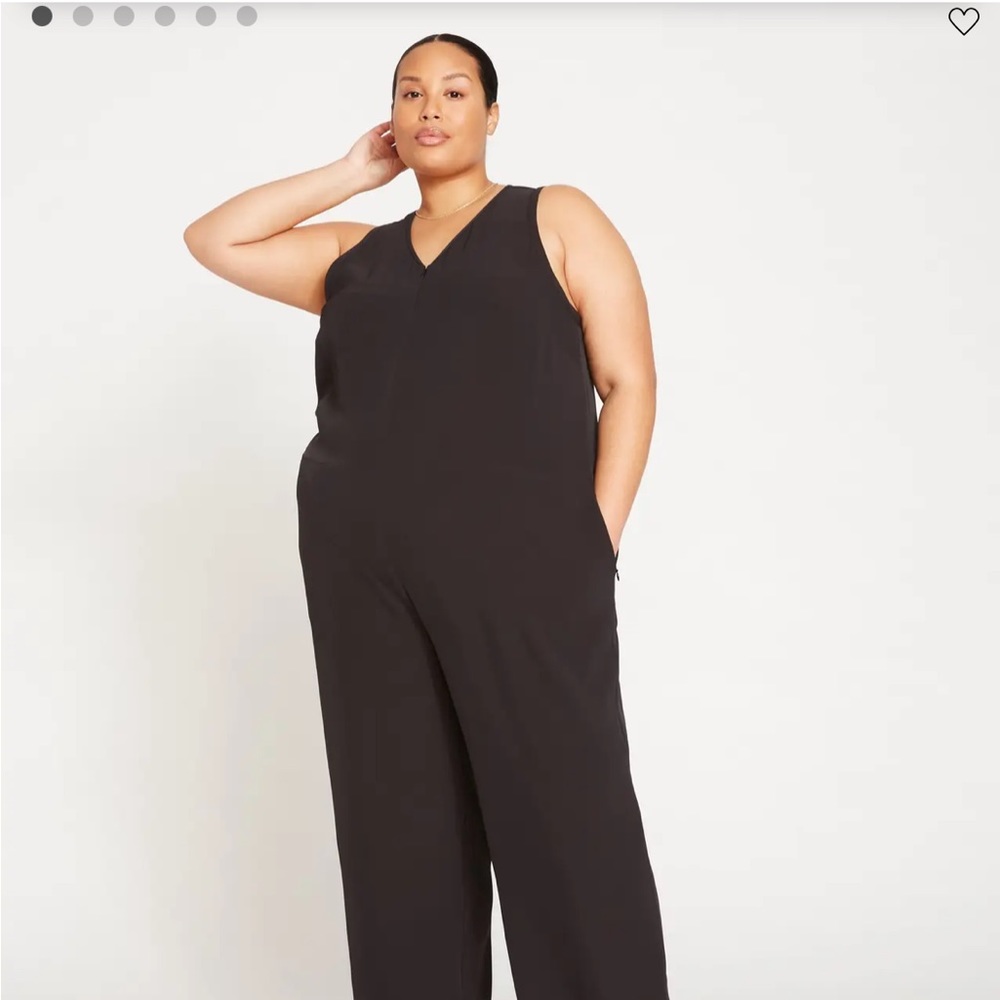 Black Crepe Jumpsuit - Universal Standard